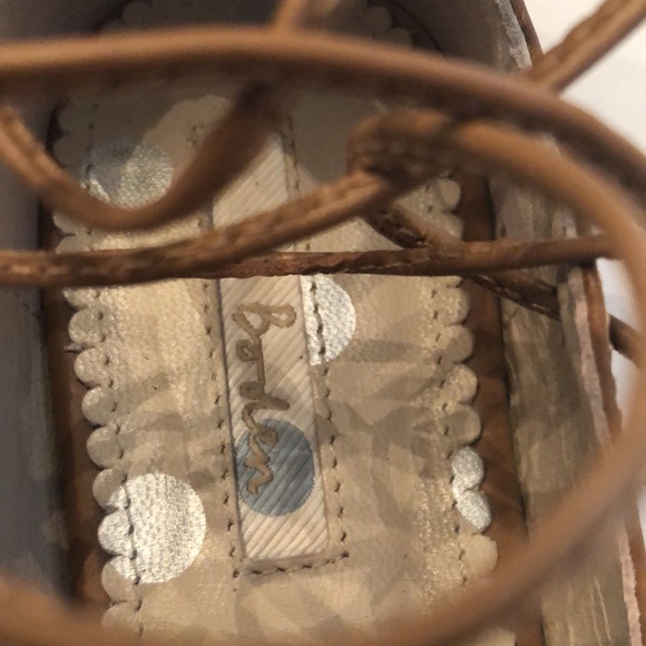 Boden Women’s Leather Open Toe Lace Up Tassel Sandal Size EU 39 Tan Brown - Picture 4 of 12